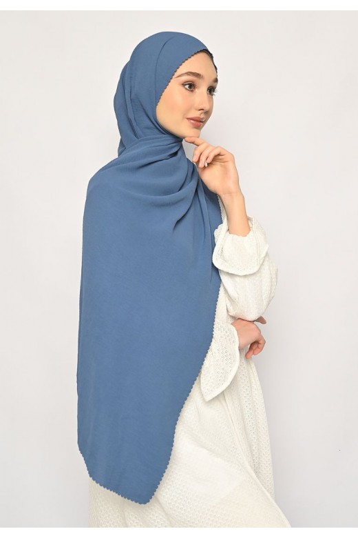 Pasmina Saina Lasercut Denim